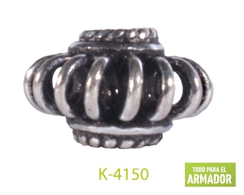 CUENTAS DE METAL DE LA INDIA K4150